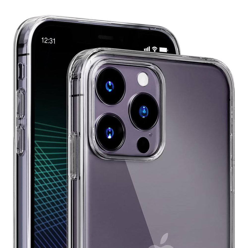 Husa de protectie 3mk Clear compatibil cu iPhone 14 Pro Max, Transparent