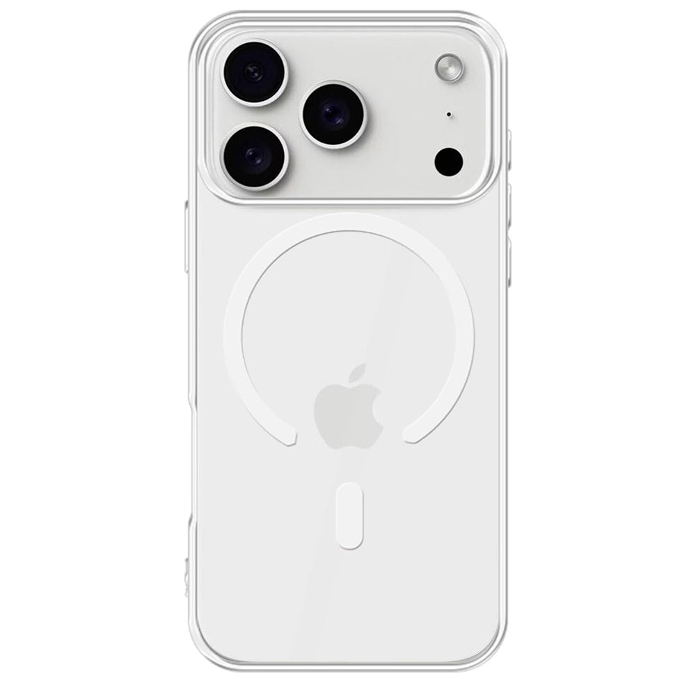 Husa de protectie 3mk Clear MagCase compatibil cu iPhone 17 Pro, Transparent