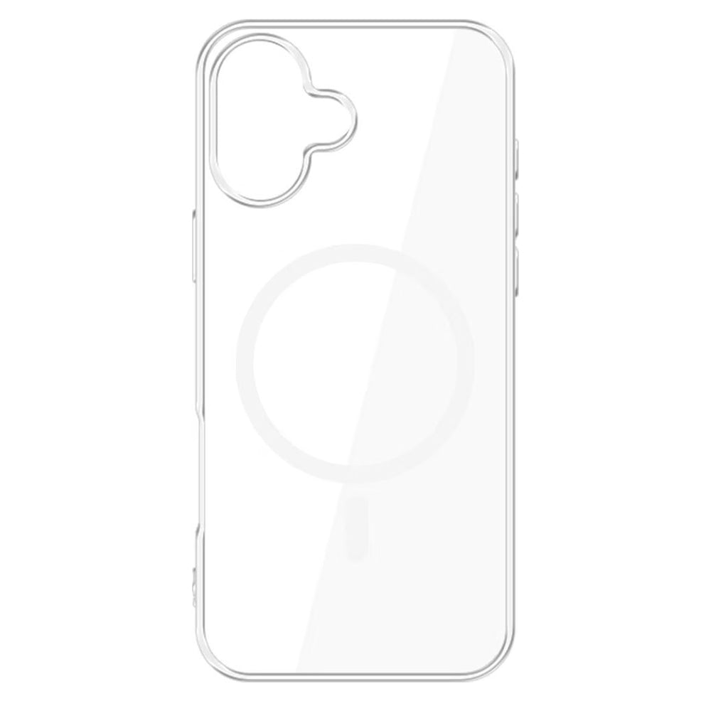 Husa de protectie 3mk Clear MagCase compatibil cu iPhone 17, Transparent