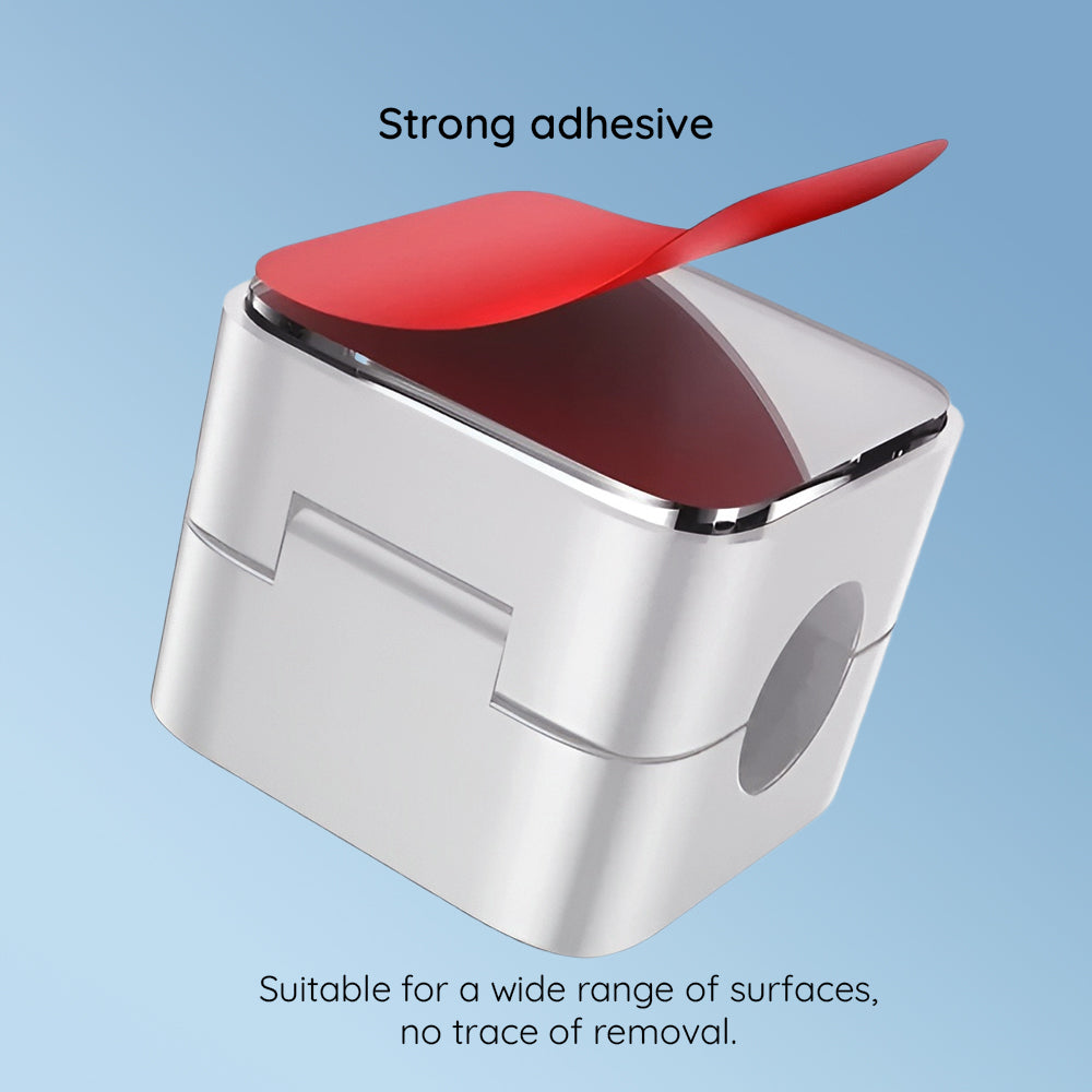 Cablu Yesido (set de 4) Organizer (C216WH), Magnetic Clips, Strong Adhesive, Mini Design, Alb
