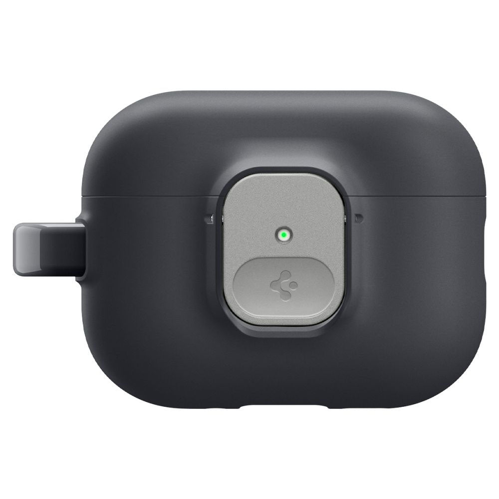 Casti Spigen Nano Pop (ACS10133), Apple AirPods Pro 3, Negru Sesame