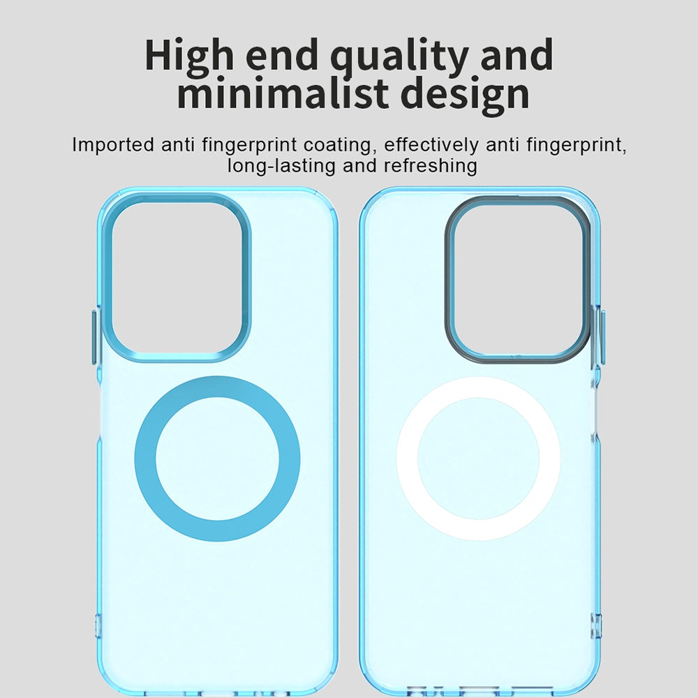 Husa de protectie Techsuit CandyCase MagSafe compatibil cu Xiaomi Redmi 15C 4G / Redmi 15C 5G / Poco C85 4G, Albastru