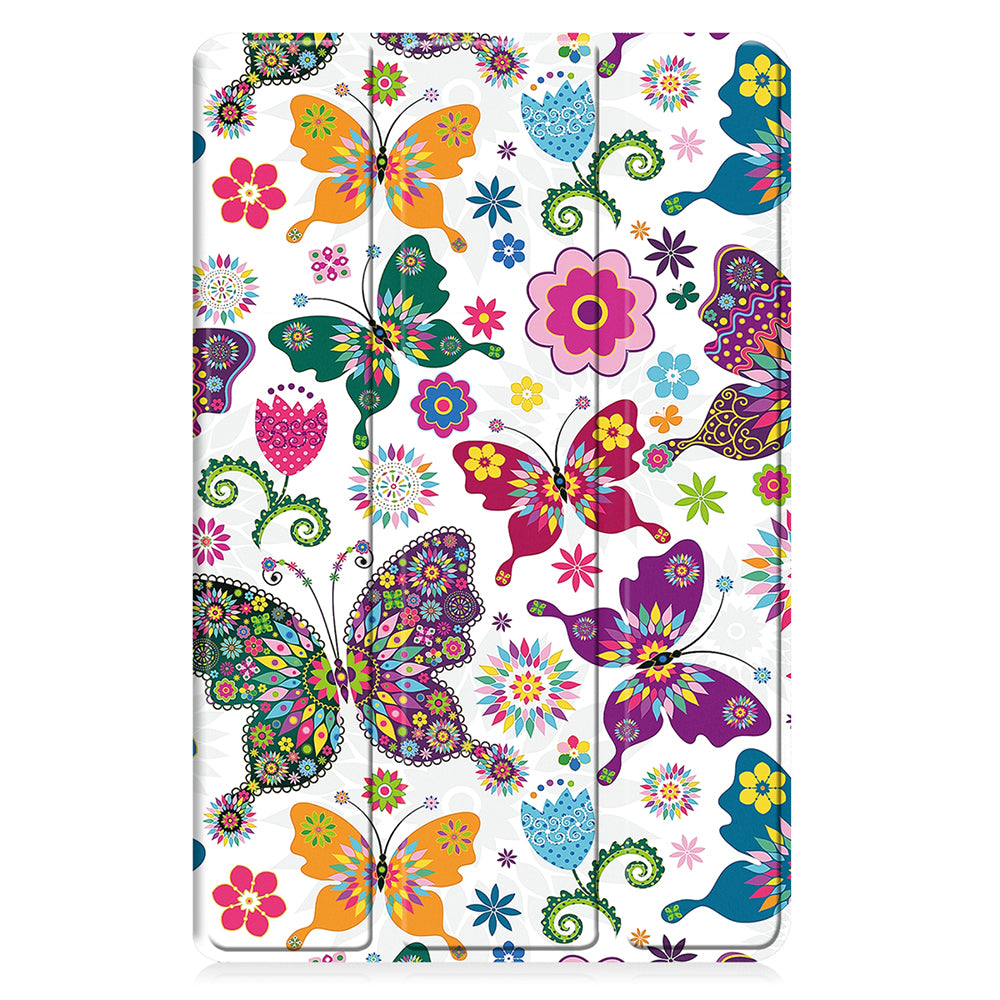 Husa de protectie tableta Techsuit FoldPro compatibil cu Samsung Galaxy Tab A11 Plus / A9 Plus, Butterfly