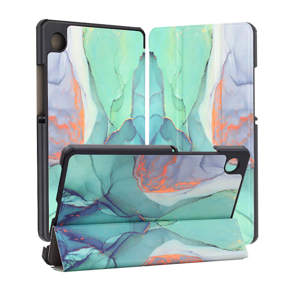 Husa de protectie tableta Techsuit FoldPro compatibil cu Samsung Galaxy Tab A11 / A9, Verde Time