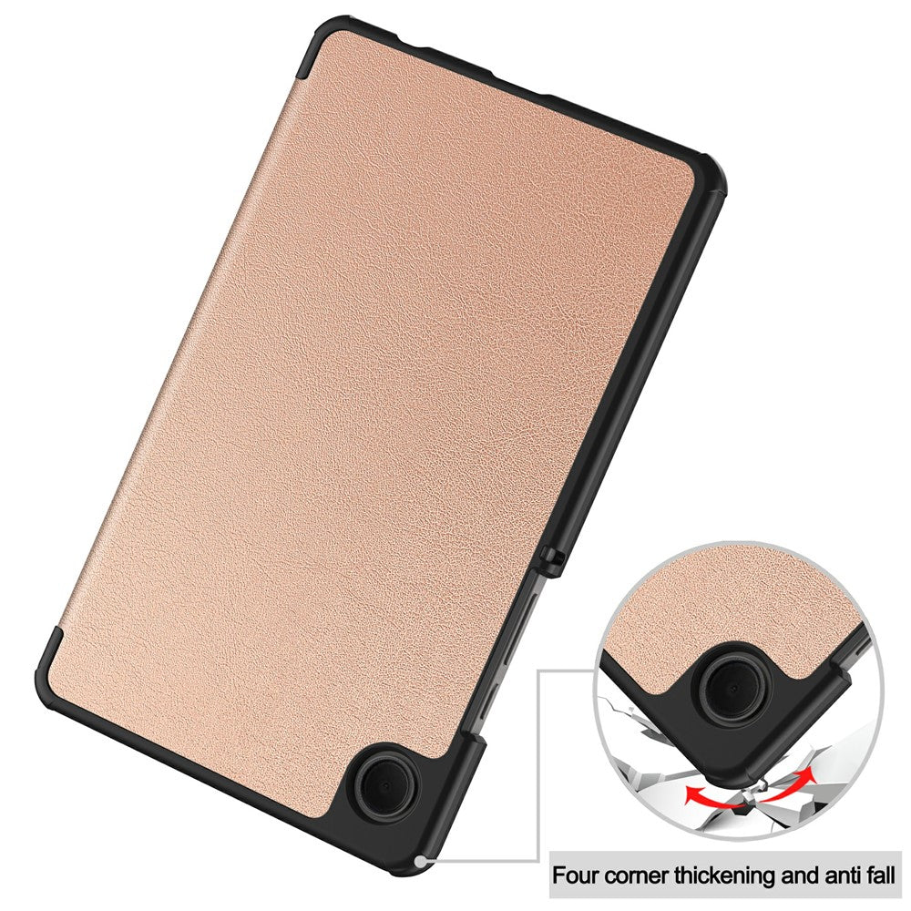 Husa de protectie tableta Techsuit FoldPro compatibil cu Samsung Galaxy Tab A11 / A9, Roz Auriu