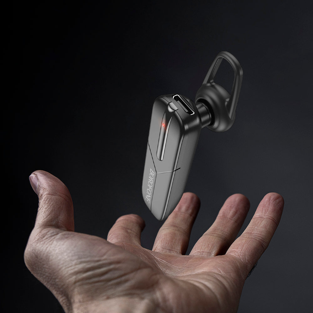 Casti Borofone Bluetooth Headset Lucky (BC36), Bluetooth V5.0, 70mAh, Lightweight, Premium Sound, Negru