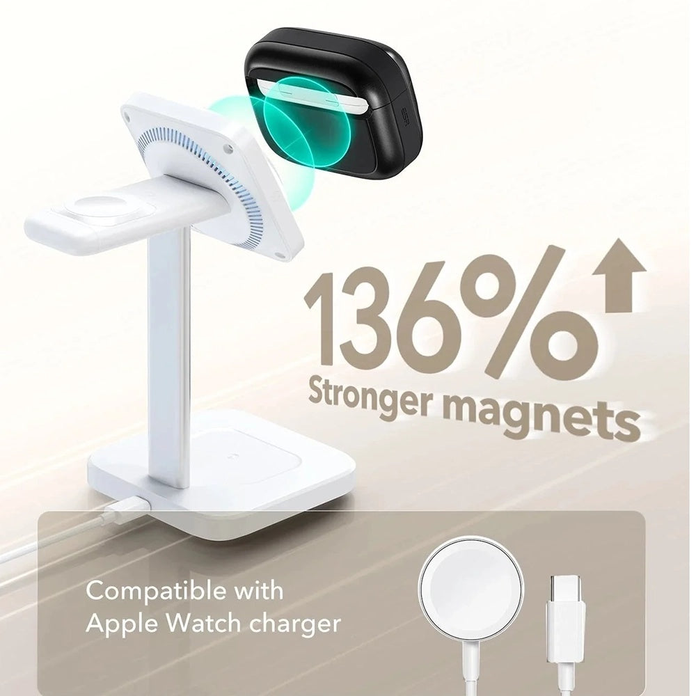 Casti ESR Pulse Magnetic FlickLock, Apple AirPods Pro 3, Alb