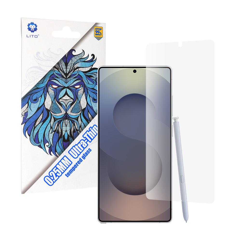 Folie de protectie Lito 2.5D Classic Glass Ultra Thin compatibil cu Samsung Galaxy S25 Ultra, Transparent