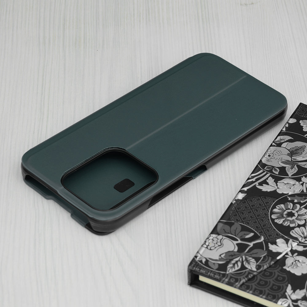 Husa de protectie Techsuit eFold Series compatibil cu Xiaomi Redmi 15C 4G / Redmi 15C 5G / Poco C85 4G, Verde Inchis