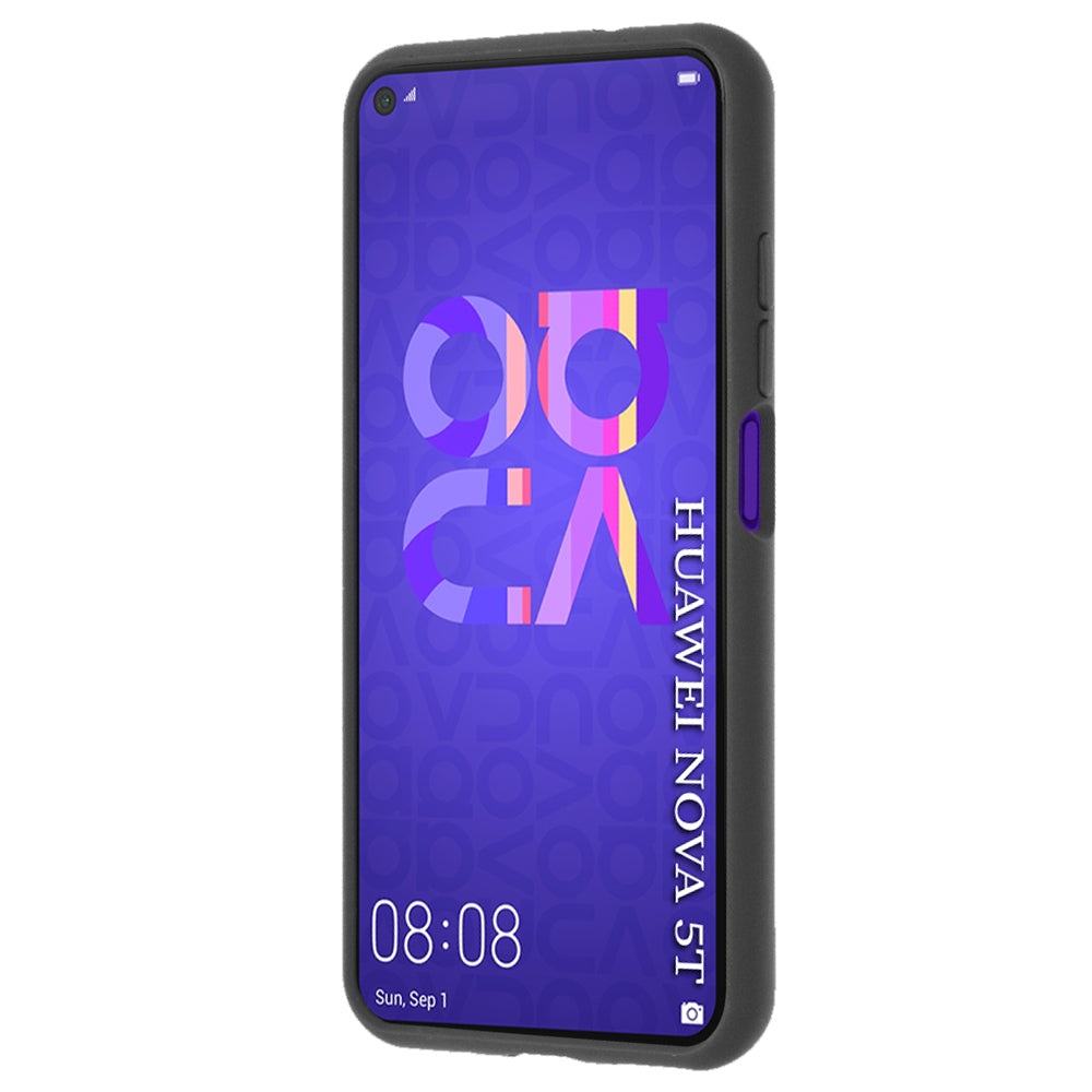 Husa de protectie Techsuit Glinth compatibil cu Huawei nova 5T / Honor 20, Negru