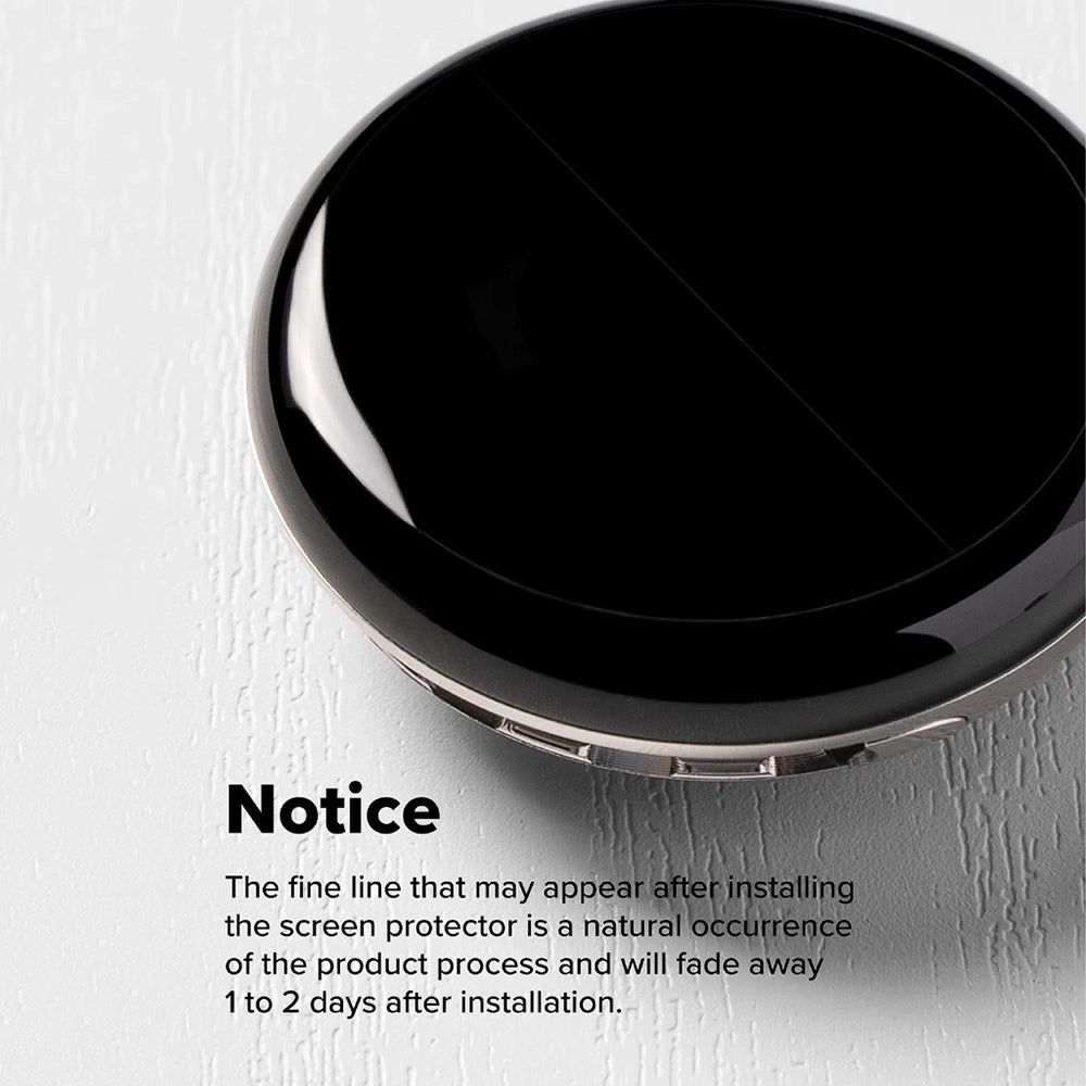 Folie de protectie smartwatch Ringke Dual Easy Pro Film (set de 2) compatibil cu Google Pixel Watch 4 41mm, Transparent