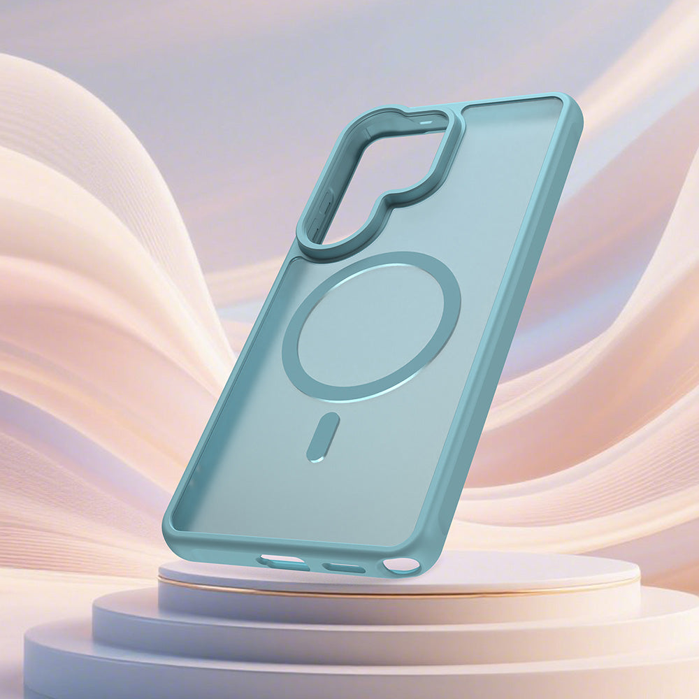 Husa de protectie Techsuit HaloFrost II MagSafe compatibil cu Samsung Galaxy S26 Ultra, Verde Menta
