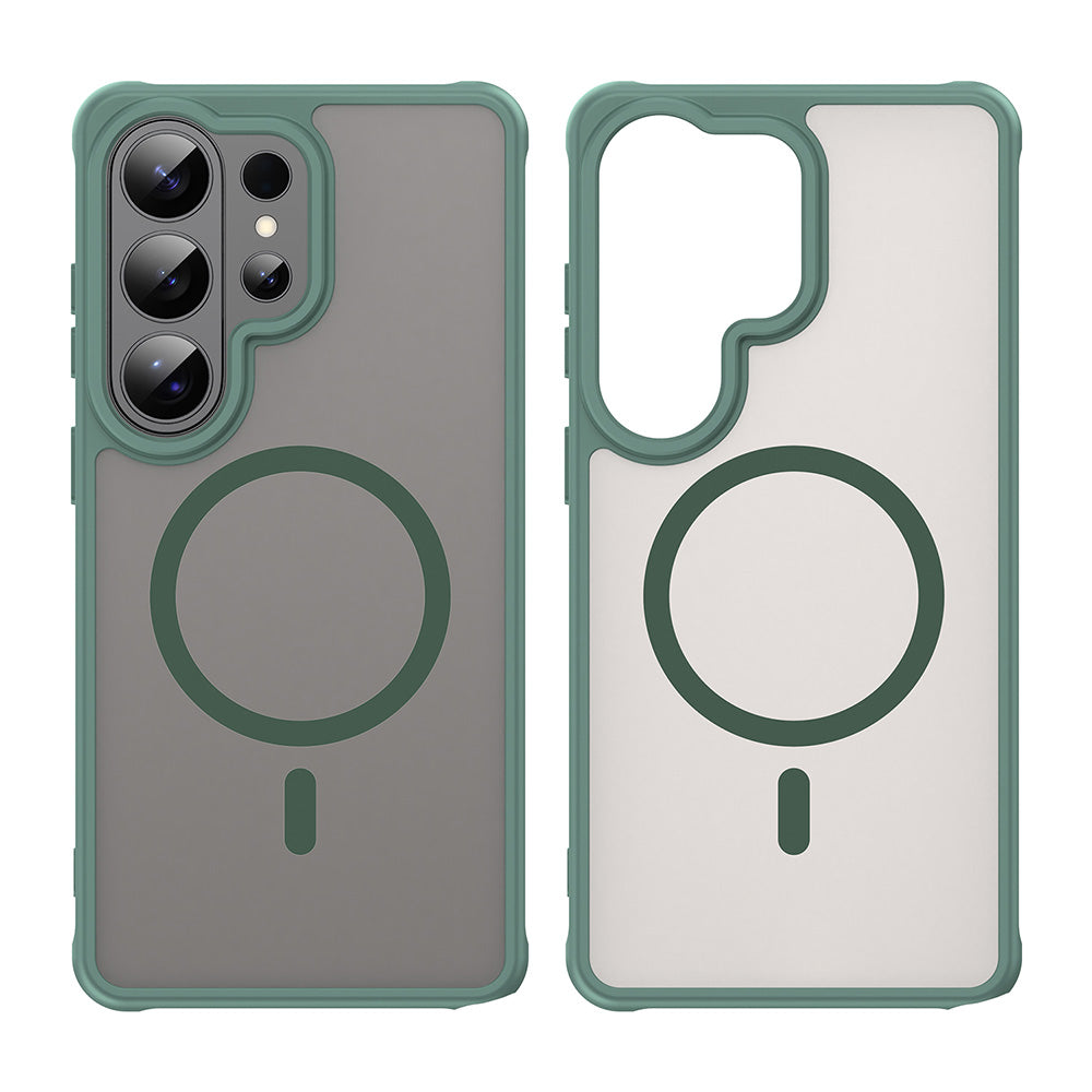 Husa de protectie Techsuit HaloFrost II MagSafe compatibil cu Samsung Galaxy S26 Ultra, Verde