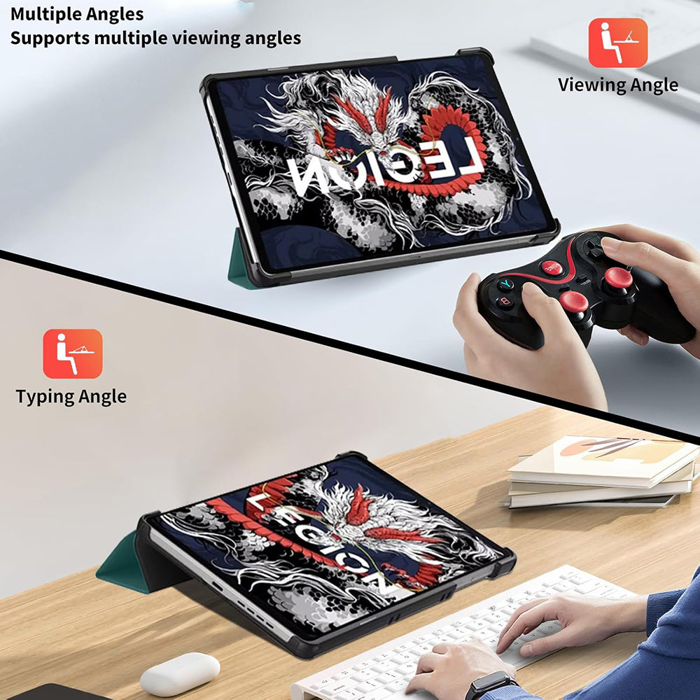 Husa de protectie tableta Techsuit FoldPro compatibil cu Lenovo Legion Tab Gen 3, Unicorn