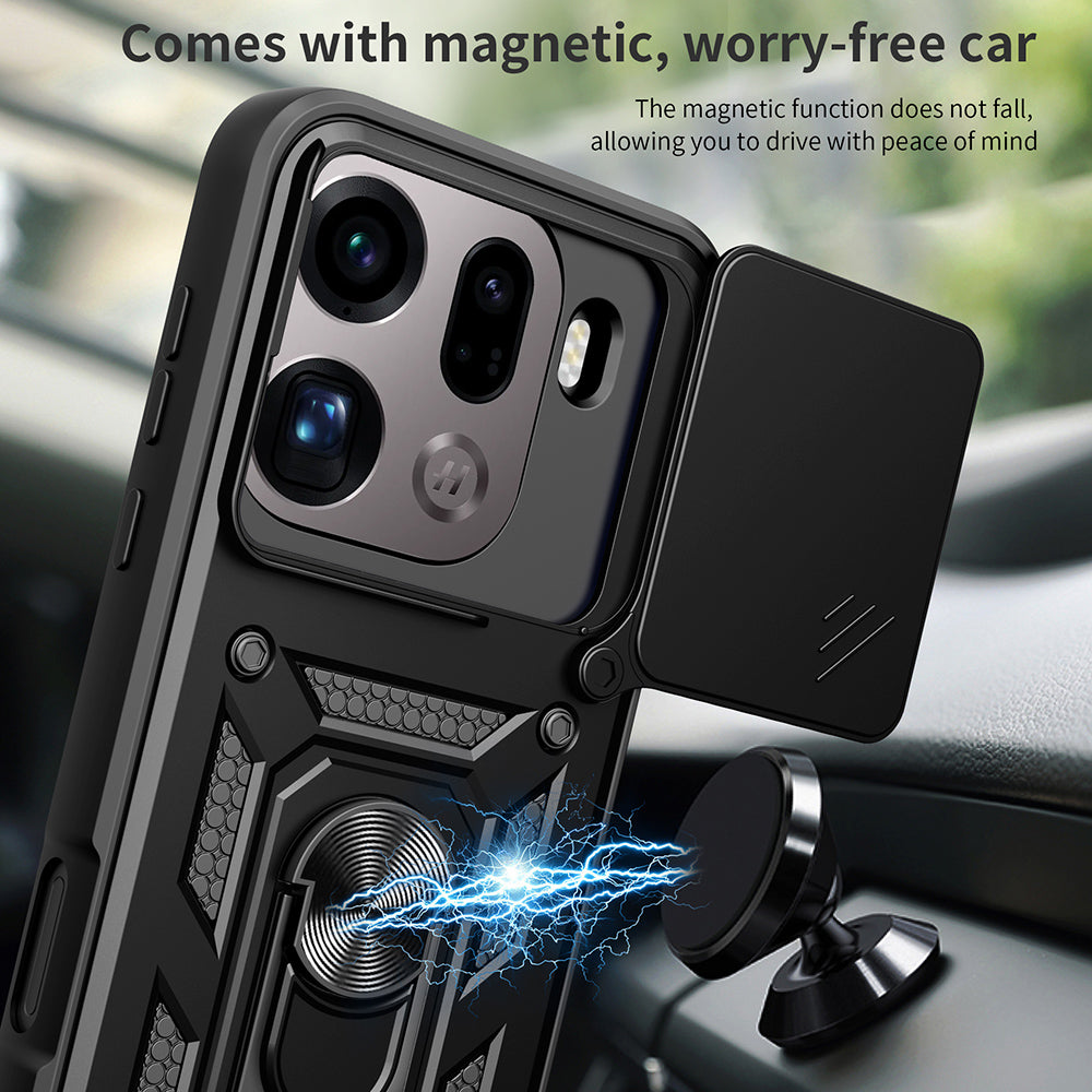 Husa de protectie Techsuit CamShield Series compatibil cu Oppo Find X9 Pro, Negru