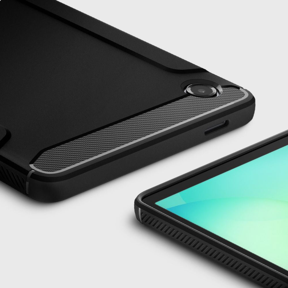 Husa de protectie tableta Spigen Rugged Armor (ACS10462) compatibil cu Samsung Galaxy Tab A11, Negru Mat