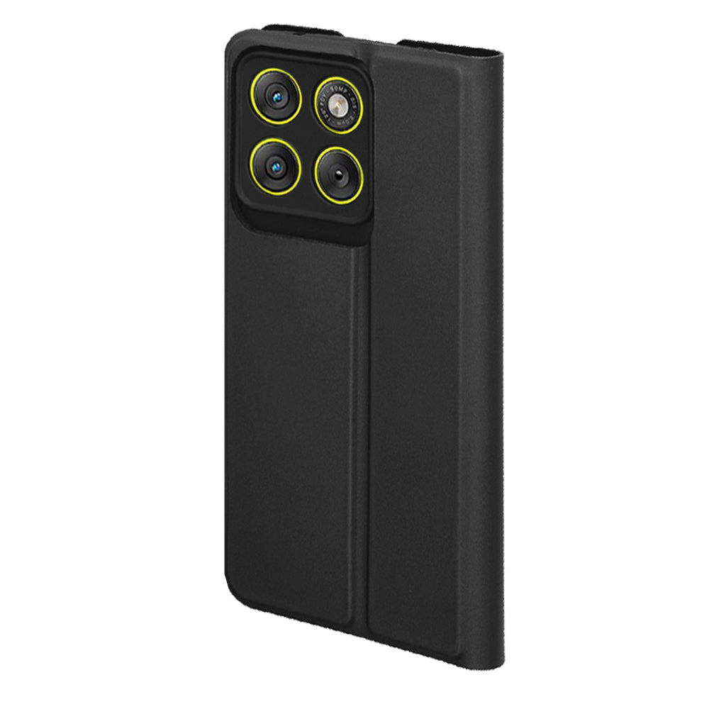 Husa de protectie Techsuit Magskin Book compatibil cu Motorola Edge 70, Negru