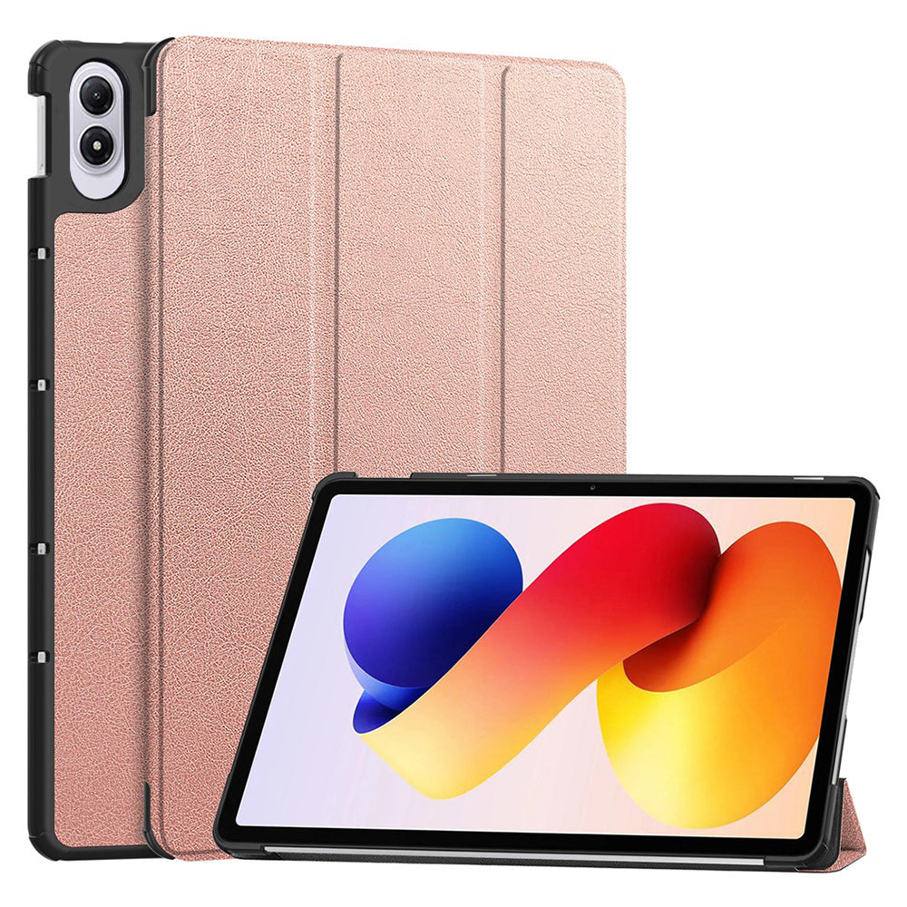 Husa de protectie tableta Techsuit FoldPro compatibil cu Xiaomi Redmi Pad 2 Pro, Roz Auriu