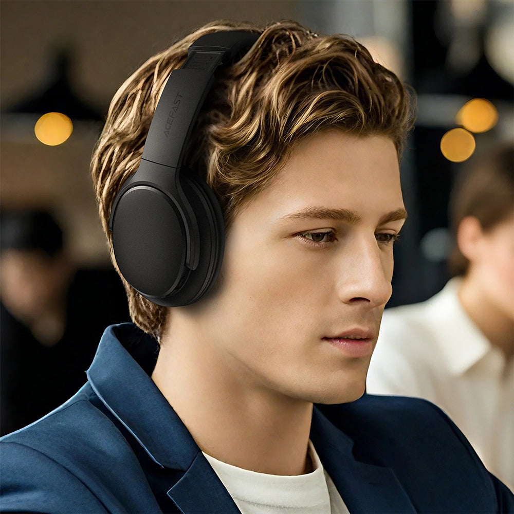 Casti Bluetooth 5.4 Acefast (H10), Waterproof, Negru