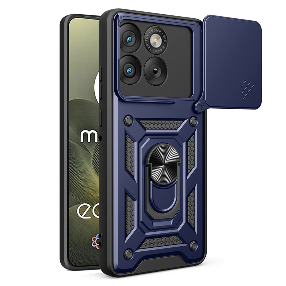 Husa de protectie Techsuit CamShield Series compatibil cu Motorola Edge 70, Albastru