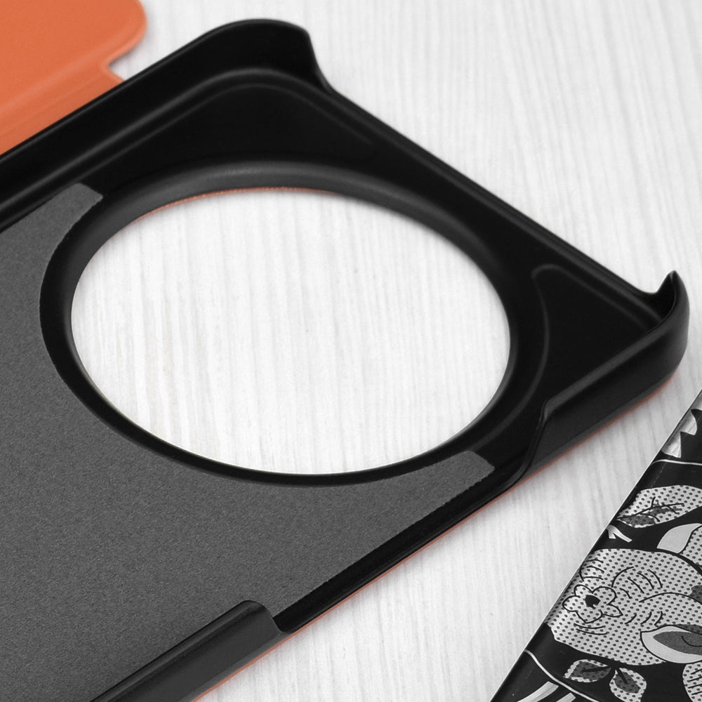 Husa de protectie Techsuit eFold Series compatibil cu Honor Magic8 Lite, Portocaliu