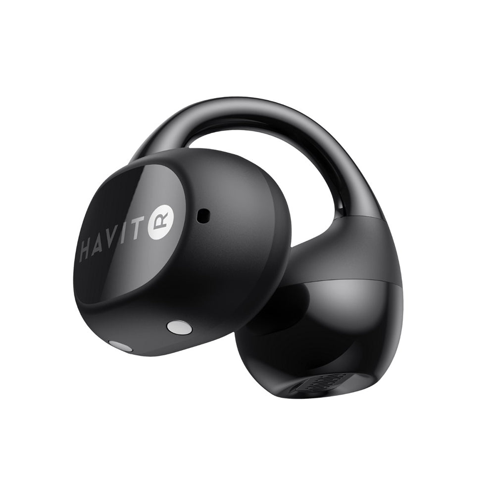 Casti Havit (OWS916), Type-C, Bluetooth 6.0, ENC, 2 Microphones, IPX5, 400mAh, Spatial Audio, Life App, Gri