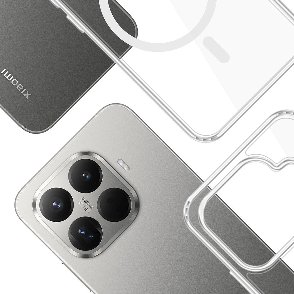 Husa de protectie 3mk Armor MagCase compatibil cu Xiaomi 15T Pro, Transparent