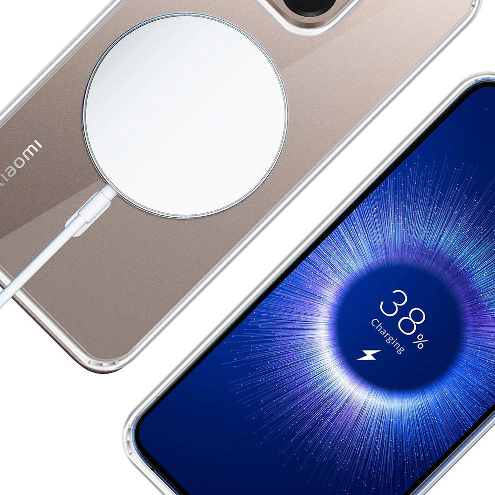 Husă de protecție 3mk Armor MagCase pentru Xiaomi 15T, transparentă