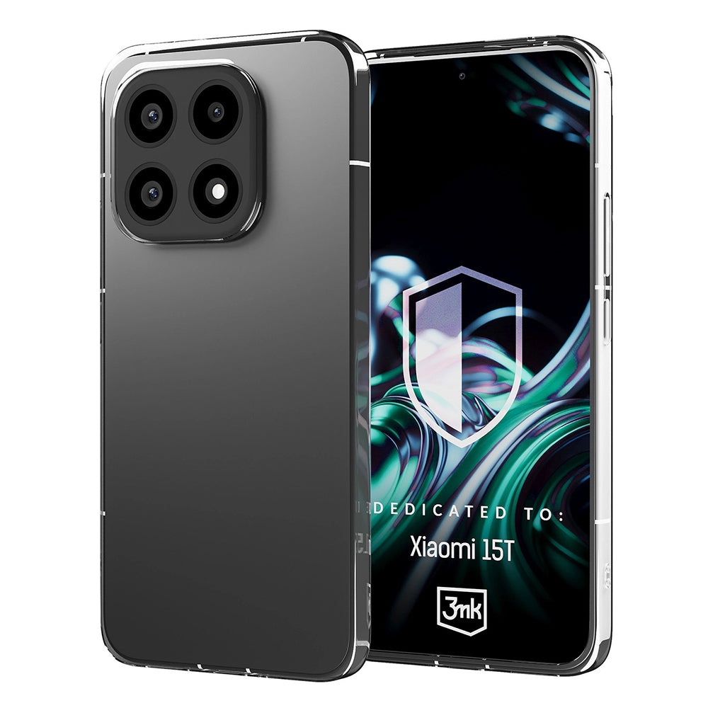 Husa de protectie 3mk Clear compatibil cu Xiaomi 15T, Transparent