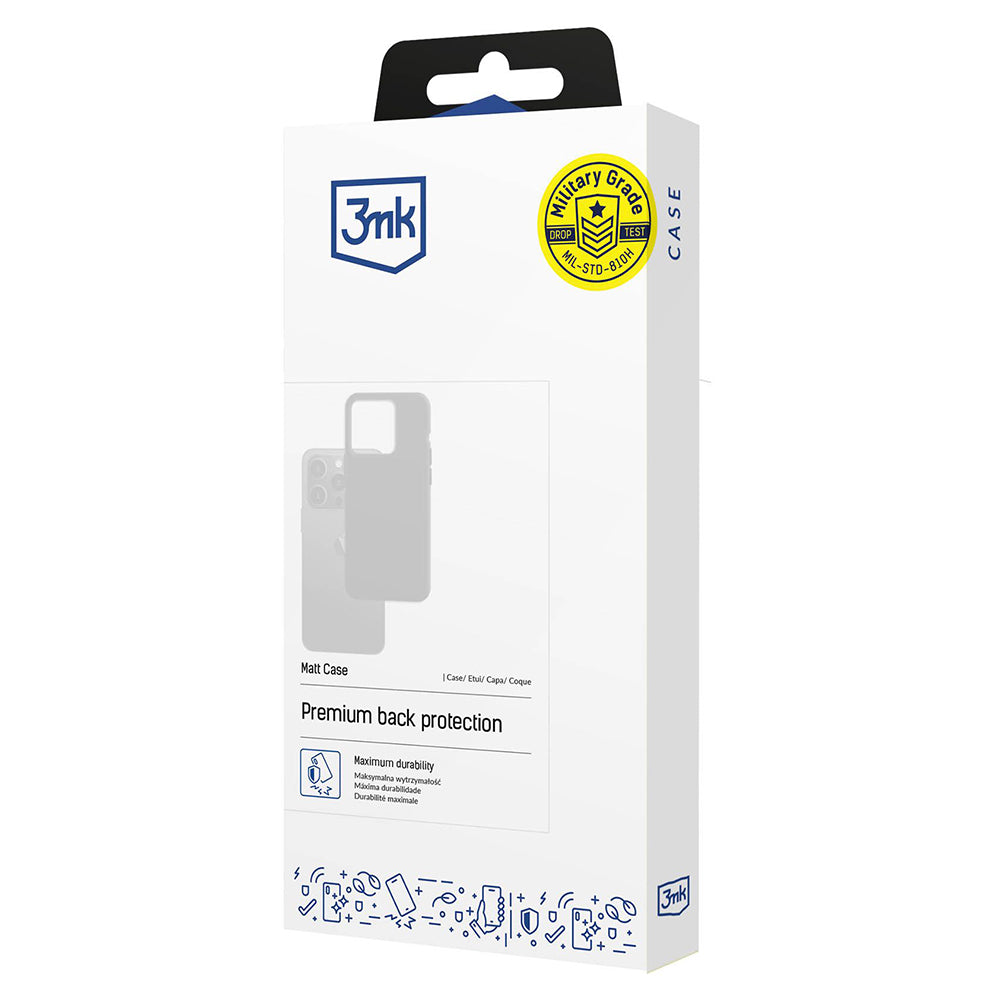 Husa de protectie 3mk Matt compatibil cu Honor Magic8 Lite, Negru