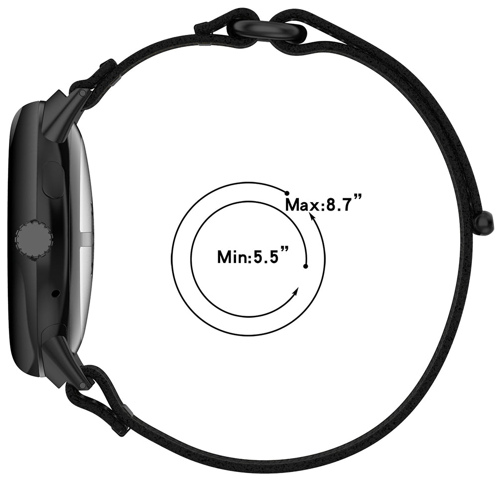 Curea smartwatch Techsuit Watchband (W054) compatibil cu Google Pixel Watch 4 45mm, Negru