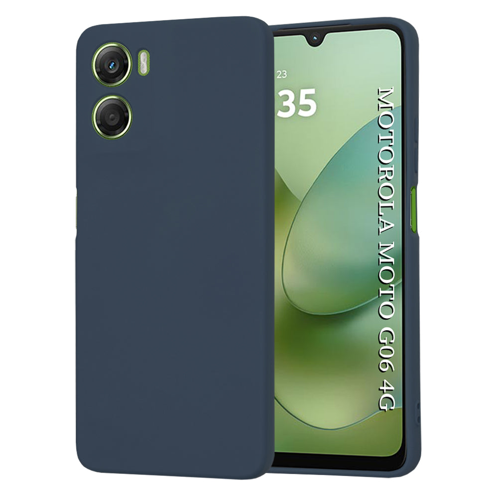 Husa de protectie Techsuit SoftFlex compatibil cu Motorola Moto G06, Bleumarin