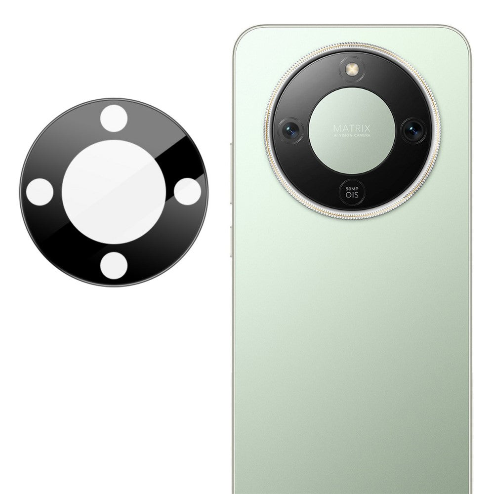 Folie de protectie Techsuit Full Camera Glass compatibil cu Honor Magic8 Lite, Negru