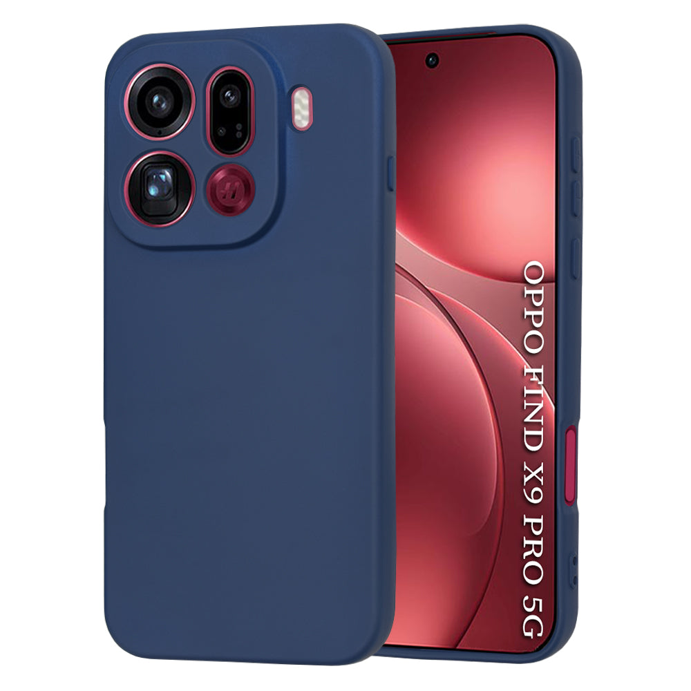 Husa de protectie Techsuit SoftFlex compatibil cu Oppo Find X9 Pro, Bleumarin