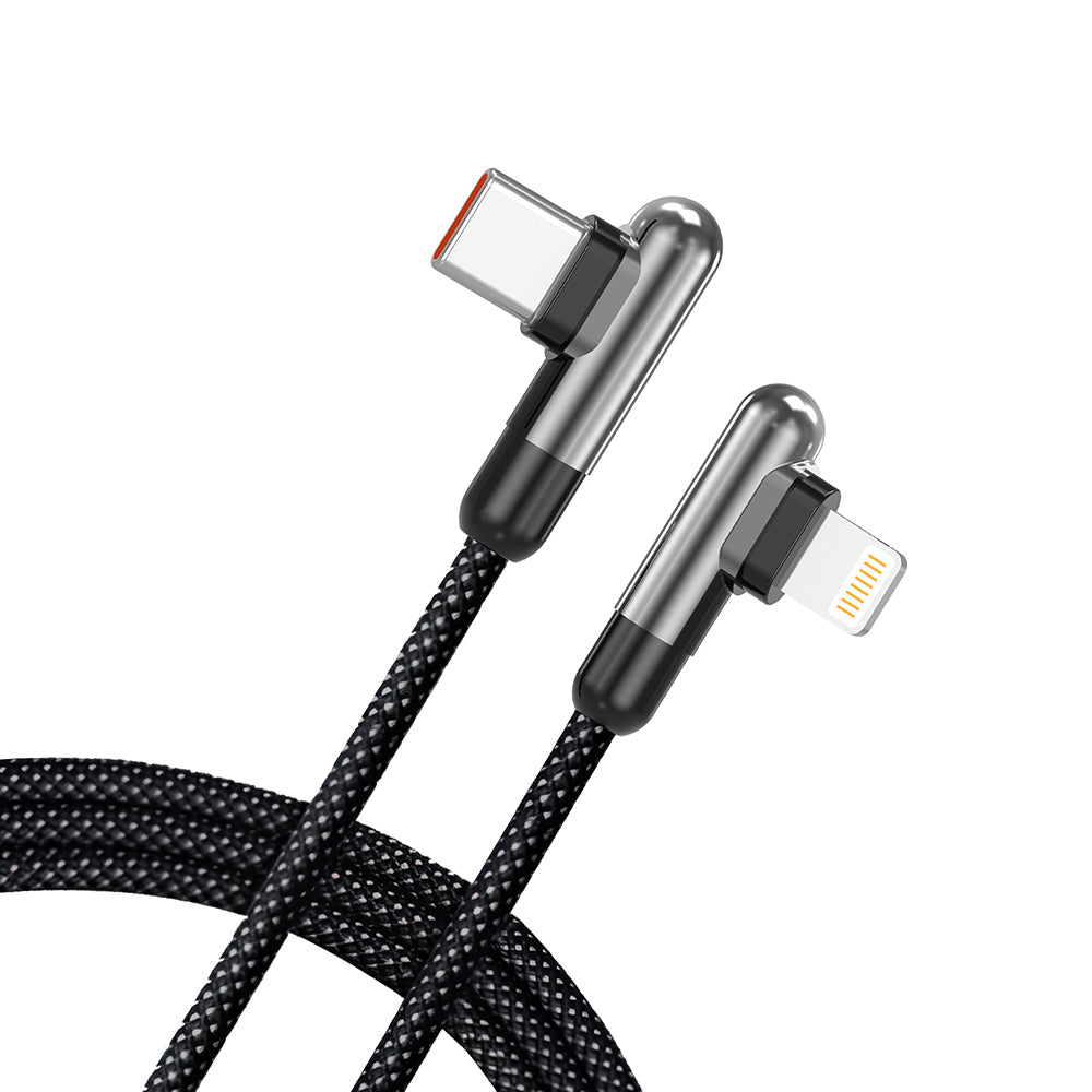 Cablu Lito LD13CL, Type-C la Lightning, 30W, 1m, Negru