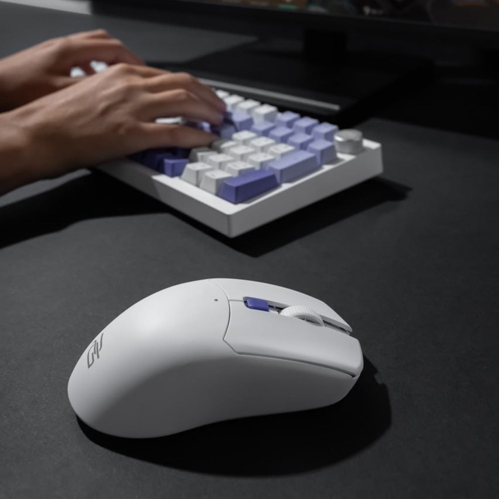 Tastatura/Mouse Proove Wireless Mouse Everon (WMEV00022002), for Gaming, Type-C, 6 Buttons, 800-10000DPI, 500mAh, 1.5m, Alb