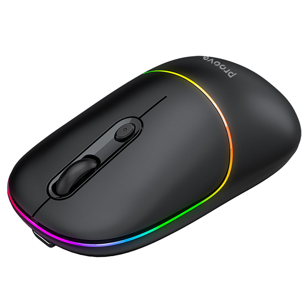 Tastatura/Mouse Proove Wireless Mouse Blink (WMBL00002001), for Office, Ergonomic, 2.4GHz, BT5.0, 4 Buttons, 800-1600DPI, 650mAh, Negru