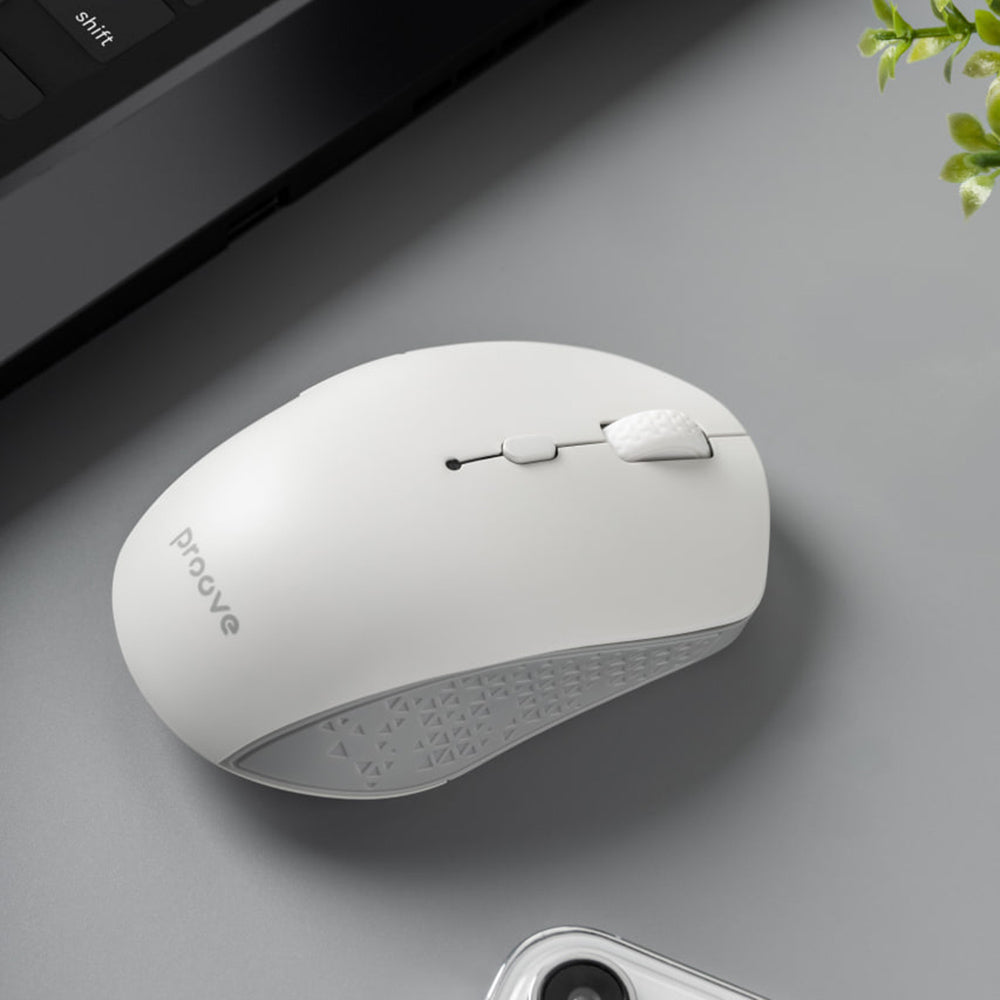 Tastatura/Mouse Proove Wireless Mouse Sweeper (WMSW00011001), Standard, 2.4GHz, Bluetooth, 6 Buttons, 800-1600DPI, 1x AA Battery, Negru