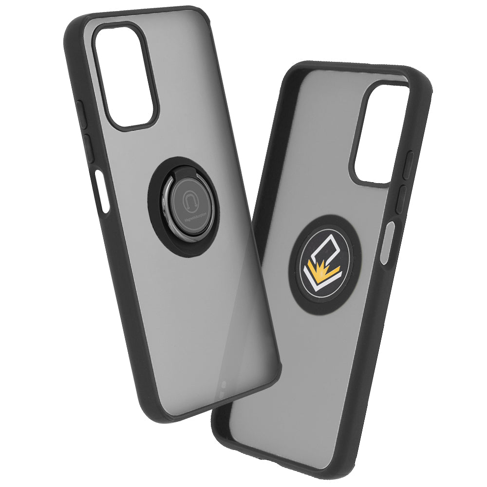 Husa de protectie Techsuit Glinth compatibil cu Xiaomi Redmi Note 10 4G / Note 10S / Poco M5s, Negru