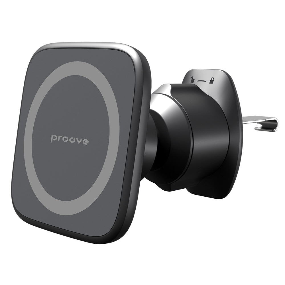 Suport Proove Block (CHMA00000001), Magnetic, for Air Vent, with Silicone Coating, Universal, Negru