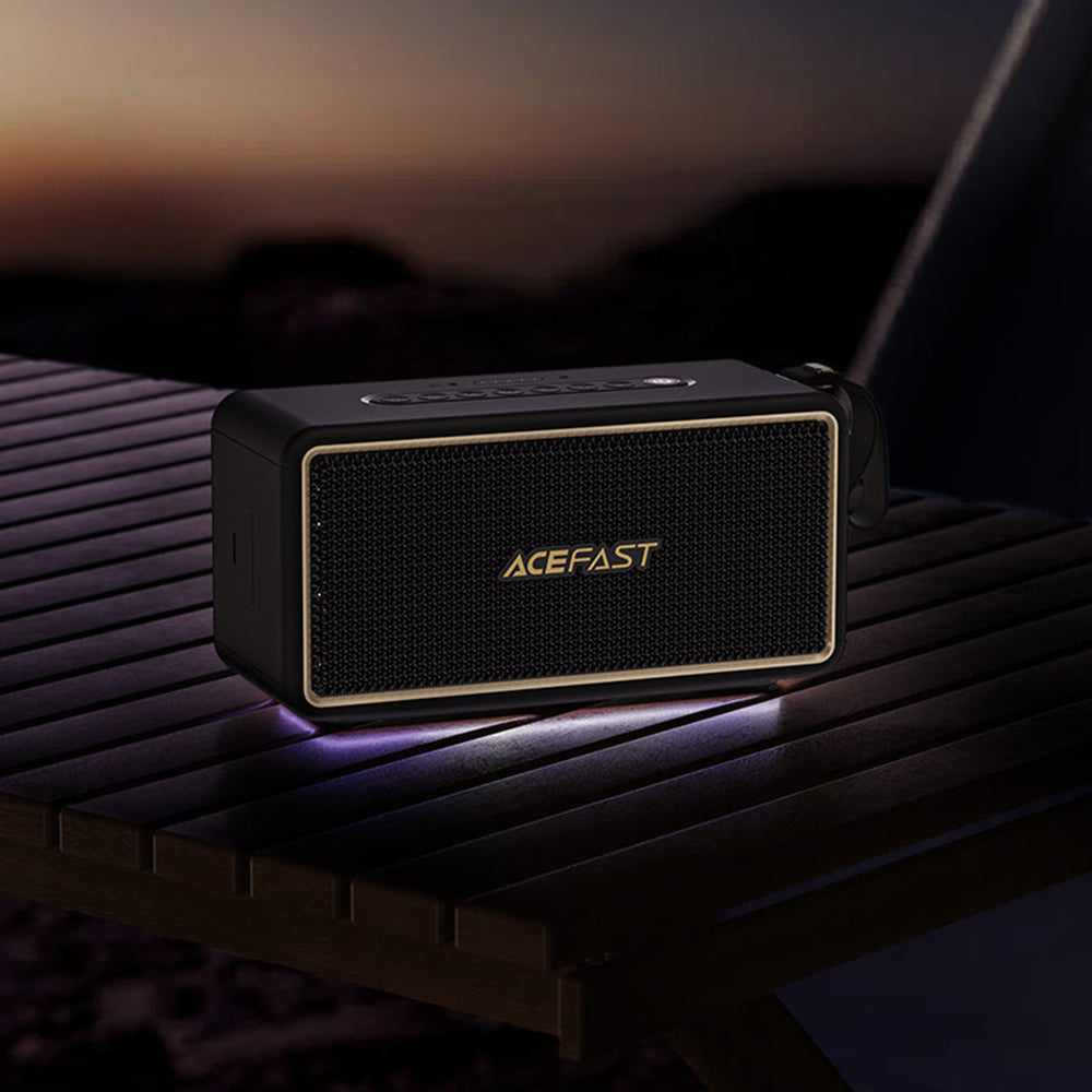 Boxa Acefast K3 Ultra (K3), Bluetooth 5.4, IPX6, Negru
