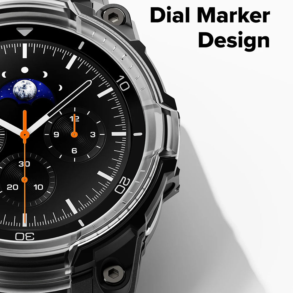 Accesoriu smartwatch Ringke Rugged Gear compatibil cu Samsung Galaxy Watch8 Classic, Negru