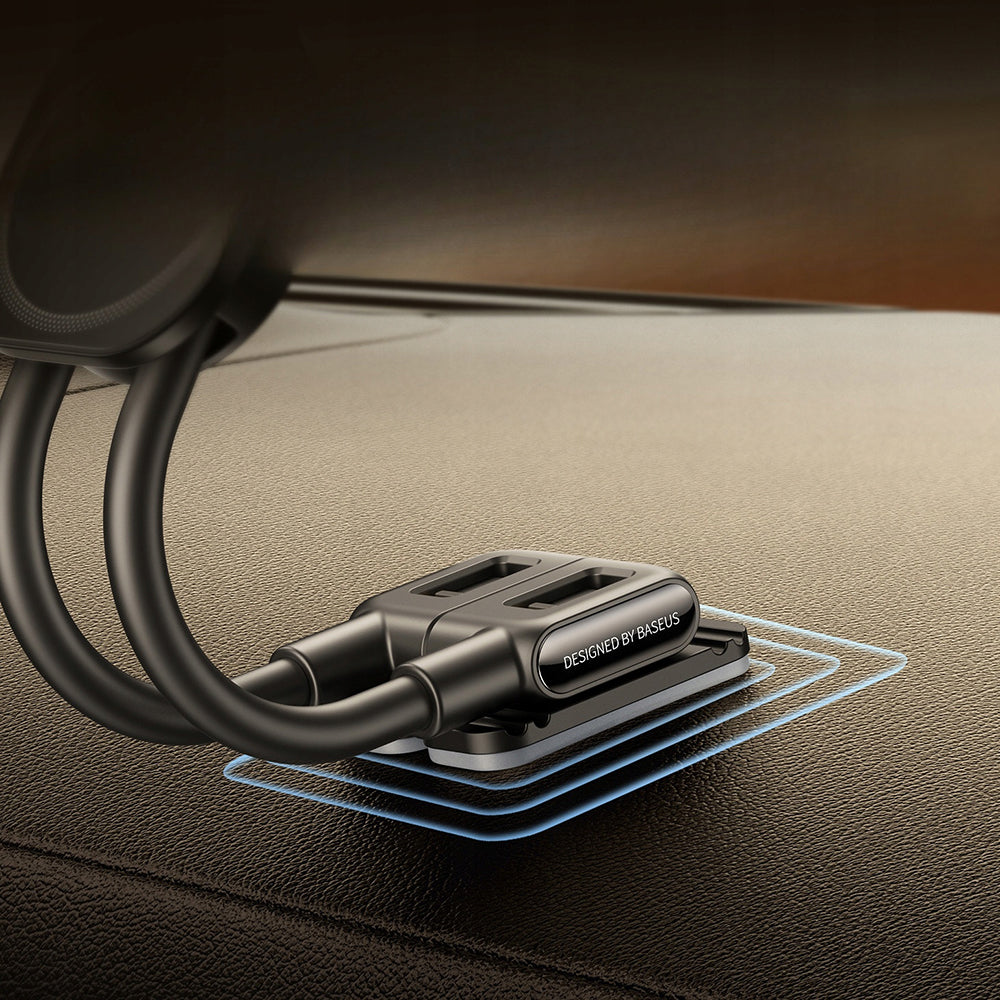 Suport Baseus PrimeTrip C03s (C0013701), MagSafe, for Dashboard, Flexible, 20N Magnetic Hold, Negru Cosmic