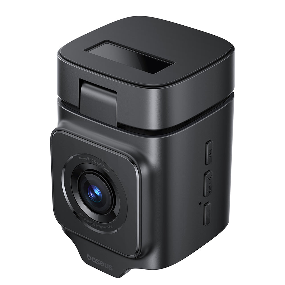 Gadget Baseus Dash Camera PrimeTrip (C10669000123-00), Driving Recorder, Built-In GPS, Night Vision, 3K, Negru Cosmic
