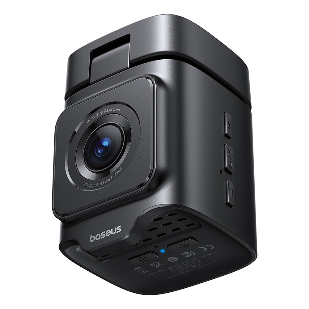 Gadget Baseus Dash Camera PrimeTrip (C10669000123-00), Driving Recorder, Built-In GPS, Night Vision, 3K, Negru Cosmic