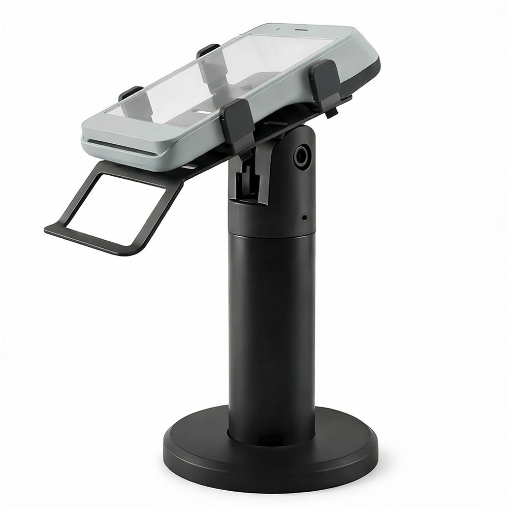 Suport Techsuit POS Stand PayNest (POS1), 270° Horizontal Rotation, Tilt up to 30°, Hold Steadily, 3M Adhesive, Negru
