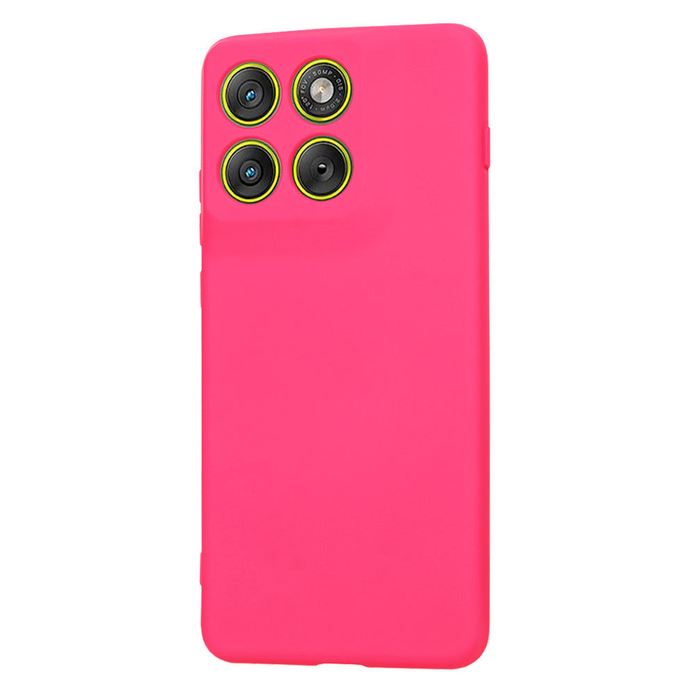 Husa de protectie Techsuit SoftFlex compatibil cu Motorola Edge 70, Roz Intens
