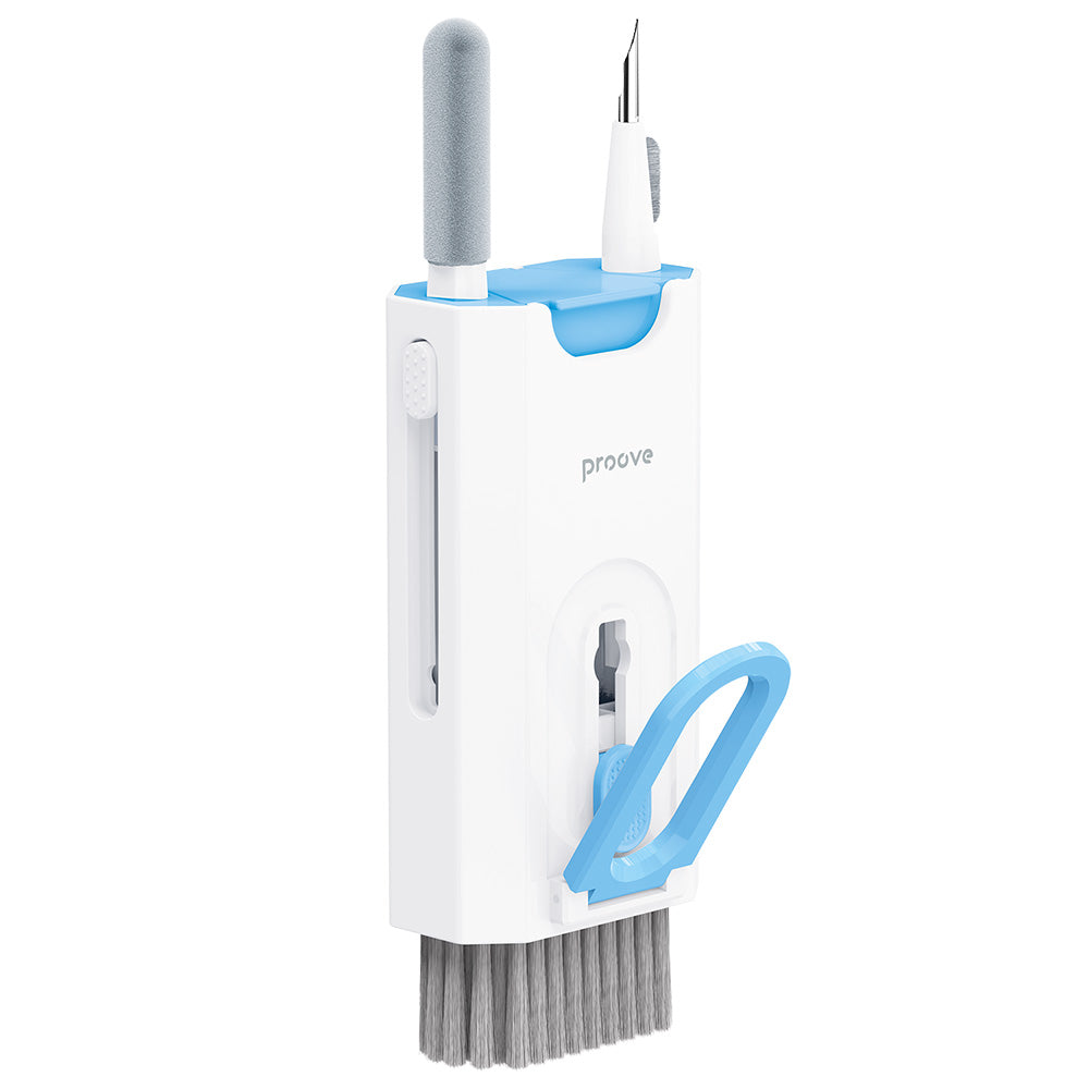 Componenta Proove Multifunctional Cleaning Set Mr. Cleaner (MCS00000802), for Laptop, Phone with Stand, Retractable Brush, Alb