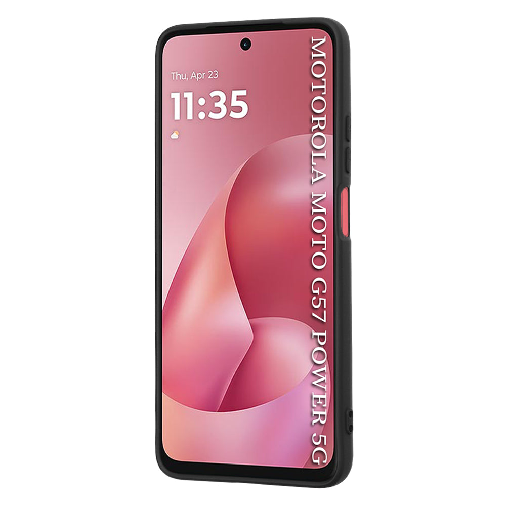 Husa de protectie Techsuit SoftFlex compatibil cu Motorola Moto G57 Power / G67 Power, Negru