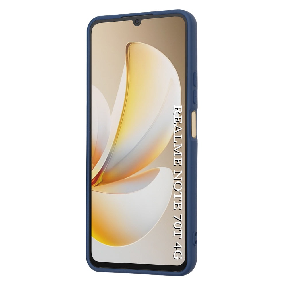 Husa de protectie Techsuit SoftFlex compatibil cu Realme Note 70T, Bleumarin